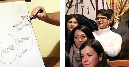Partecipanti ad un incontro di networking