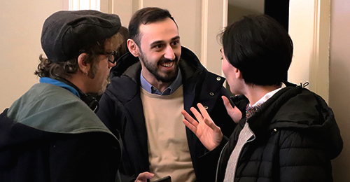 Partecipanti ad un incontro di networking