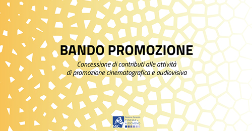 Banner concessione contributi al cinema