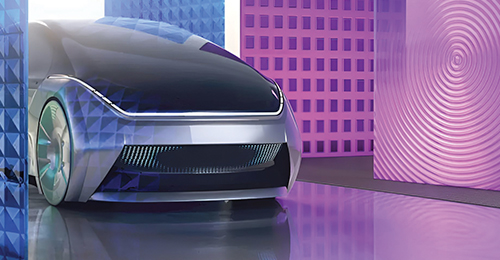 Auto futuristica